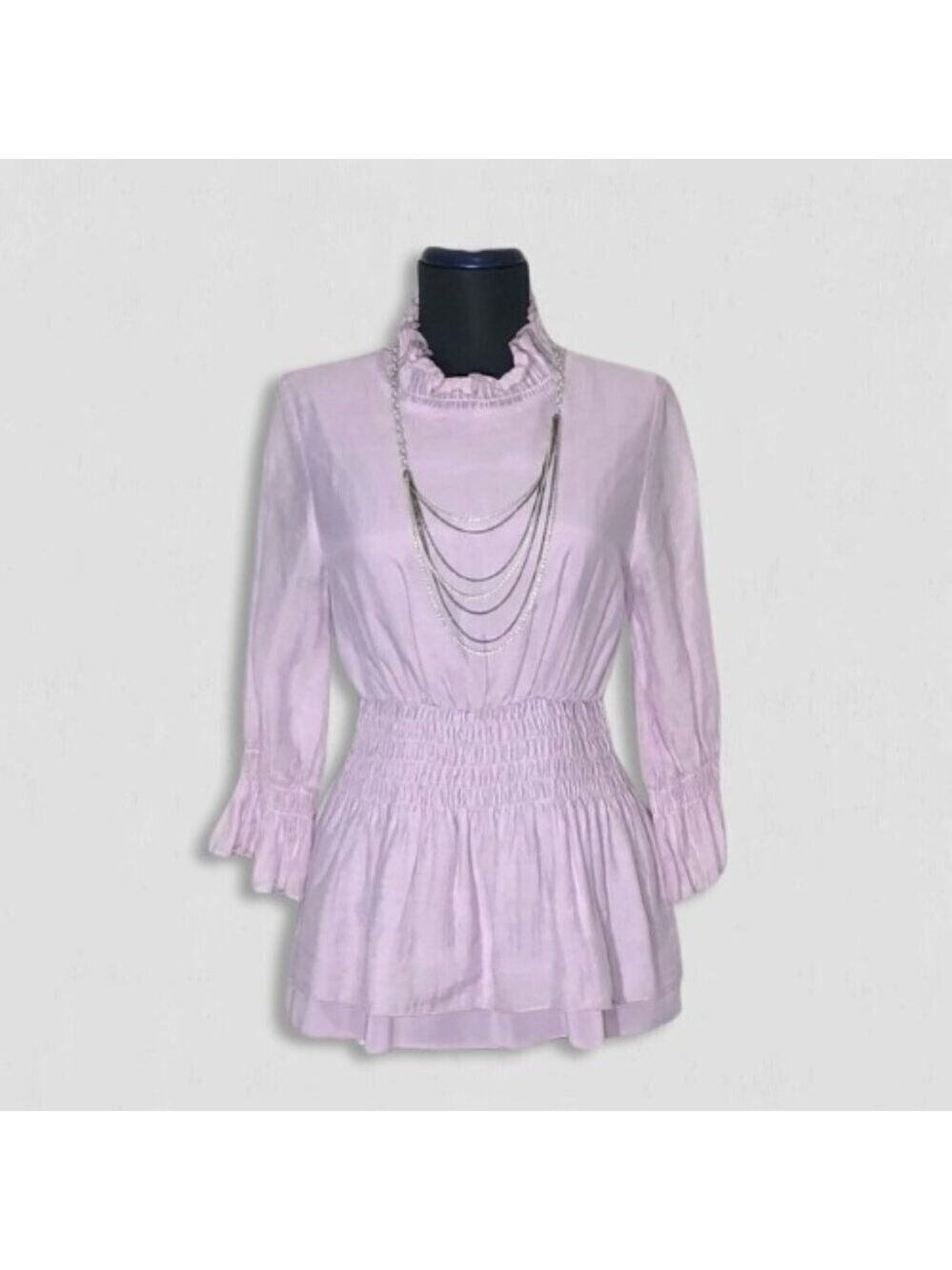 vintage Y2K poet blouse ruffles cinched boho fairy coquette romantic whimsigoth